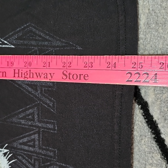 DEF LEPPARD LEOPARD GRAPHIC CREW-NECK BLACK COTTON TEE-SHIRT MEDIUM - Picture 8 of 11